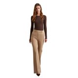 72278 Orta Belli Geniş Paça Pantolon-Camel 40
