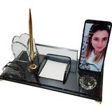 7/24 Hediye Kişiye Özel Masalık Büro Ofıs Kalemlık M530 Gold