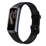 7/24 Kan Oksijen Nabız ve Uyku Monitörlü Fitness İzleyici,IP68 Su Geçirmez,1.10''AMOLED Dokunmatik Renkli Ekran,Kadın Erkek için Adım Sayacı Sağlık Aktivitesi İzleyicileri