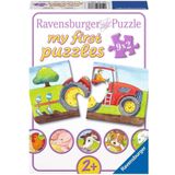 73337 Puzzle Çiftlik, 9 x 2 Parça