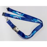 737 Uçak Baskılı Boyun Ipi - Metal Kilitli - 50 cm