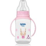 744 Wee Baby Kulplu Pp Biberon 150ML Pembe (3 Adet)