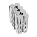 75 Adet 10x2 mm Yuvarlak Güçlü Neodyum Mıknatıs (Çap 10 mm Kalınlık 2 mm)