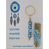 75 Adet Nazar Boncuğu Görsel Hazır Paketlenmiş Hediyelik Dağıtmalık Sünnet Kınası Ve Anahtarlık