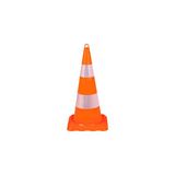 75 cm Kırılmaz Trafik Konisi EKONOMİK (Çift Reflektifli) UT 5011