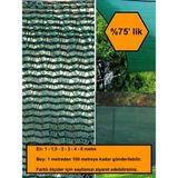 %75 Gölge Oranlı File, Gölgelik, Gergi File, Bahçe Gölgeliği, 4X25 Metre