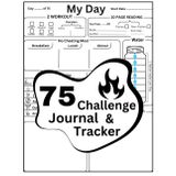 75 Mental Challenge Journal & Tracker– Daily Tracker for Workouts, Meals & Mental Growth: Pre-Formatted 75 Mental Challenge| Track Water, Reading, Progress Photos & Habits Effortlessly