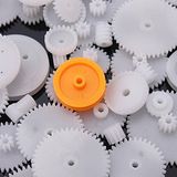 75 Parça Plastik Dişli Çark Seti (dc Motor - Dıy - Hobi Seti)