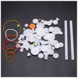 75 Parça Plastik Dişli Seti RC Çark Arduino