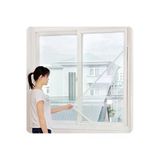 75 X 125 Cm + 4 Mt Cırt Bant Kesilebilir Hazır Pencere Tül Sineklik Pratik Tak Çıka Tül