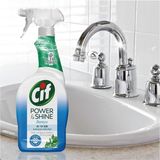 750 ml Cif Power & Shine Banyo Temizleyici Sprey Su ve Kir Tutma Teknolojisi ile Etkili Temizlik