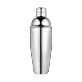 750 ml Hacimli Çelik Kokteyl Shaker - Paslanmaz Çelik ile Uzun Ömürlü ve Pratik Kullanım - Gümüş