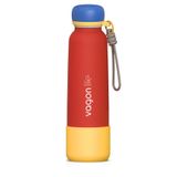 750 ML Pipetli Sızdırmaz Paslanmaz Çelik Termos Matara El Askılı bpa içermez 750ml 1106FF Kırmızı