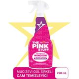 750 ml The Pink Stuff Mucizevi Cam Temizleyici Gül Sirkesi ile Etkili Cam Silme Spreyi