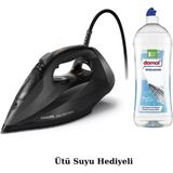 7500 Serisi Azur Buharlı Ütü 3200W, 55G/DK Sürekli Buhar, 260G Şok Buhar, Ütü Suyu