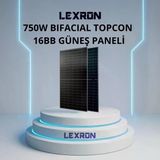 750W Bıfacıal 132 Cell 16Bb Half-Cut Topcon Güneş Paneli