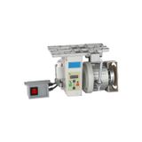 750W Sanayi Dikiş Makinaları Overlok Düz Reçme Uyumlu Sessiz Güçlü Hız Ayarlı Kayışlı Servo Motor