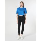 759 Lara Süper Dar Fit Normal Bel Dar Paça Siyah Kadın Jean Pantolon Cl1062192