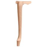 75cm 8x8 Lükens Ahşap Dekoratif Mobilya Masa Ayağı Kulaklı