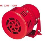 75MM 220V 110 DESİBEL METAL GÖVDELİ SİREN