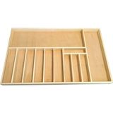 75X45 cm Ayfiwood Ahşap Kaşıklık Çekmece Içi Yemek Takımı ve Servis Gereçleri Düzenleyici Organizer