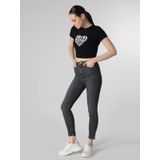 760 Diana Süper Slim Fit Yüksek Bel Dar Paça Gri Jean Kadın Pantolon Cl1063471