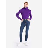 760 Diana Super Slim Fit Yüksek Bel Dar Paça Koyu Mavi Kadın Jean Pantolon Cl1065333