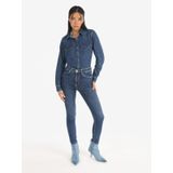 760 Diana Super Slim Fit Yüksek Bel Dar Paça Mavi Kadın Jean Pantolon Cl1065324
