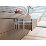 760H4500M BLUM MOVENTO TİP-ON BLUMOTİON (FRENLİ-BASAÇ) ÇEKMECE RAYI 45 CM.