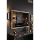 (76x54 cm) Antik Ahşap Yatay Dekoratif Ayna Dresuar Boy Koridor Konsol Aynası Banyo Oda Lavabo Wc Mutfak Makyaj Aynası
