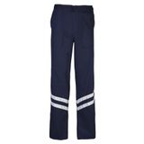 7/7 Gabardin Kışlık Lacivert Büyük Beden Işçi Pantolonu Çarpraz Reflektör LACİVERT-2XL