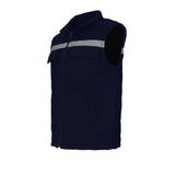 7/7 Gabardin Kumaş Yelek LACİVERT L