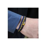 77 Tasarım Yellow&navy Blue 3'lü Set Bileklik