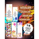 78'li Kitap Ayracı Seti - Özel Paket6