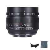7artisans 50 mm F0.95 Büyük Diyafram Manuel Odaklı Prime Sabit Lens APS-C ile uyumlu ürün Sony E-Mount Aynasız Kameralar NEX 3 3N 5 NEX 5T NEX 5R NEX 6 7 A6400 A500 A5100 A600 A6100 A6300 A6500 A6600
