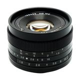 7artisans 50MM F1.8 Aps-C Lens (Fuji Fx-Mount) - Siyah