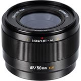 7artisans 50MM F1.8 Aps-C Lite Series Af Lens Fuji (Fx Mount) - Siyah