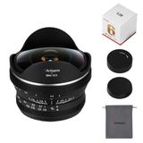 7Artisans 6 mm F2.0 APS-C balık gözü ultra geniş açılı objektif, 220° manuel odaklama, aynasız Nikon Z Mount kameralar ile uyumlu ZFC Z50 Z30