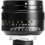 7artisans Leica M-Mount Siyah 50 mm F1.1 Fixed Lens