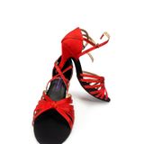 7BANT SATEN-DERİ-SÜET LATİN-SALSA-TANGO DANS VE SALON AYAKKABI 8,5 CM 13 PONT KADEH MODEL KAPALI TPK (EU Ayakkabı Beden Sistemi, Yetişkin, Sayısal, Orta, 37)