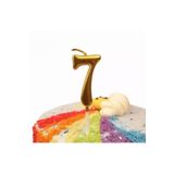 7D Mum Rakam 5 Cm Altin 7 No
