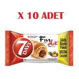 7Days Fındık Kremalı Kruvasan 72 gr 10 Adet