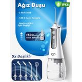 7go 7gmf1 Şarjlı Ağız Duşu Water Flosser 300 ML beyaz