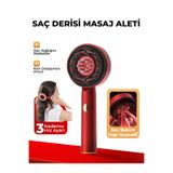 7GO 7GMG8 LED Işıklı Saç Derisi Masaj Aleti & Yağ Uygulamalı Şarjlı Head Massage Gun
