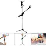 7in1 Set Mikrofon Tablet ve Telefon Tutuculu 180 Derece Döner Ayarlanabilir Mikrofon Standı AL4533