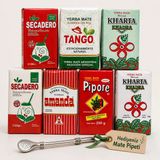 7’Li Karışık Yerba Mate Çayı Seti + Hediye Mate Pipeti (Bombilla)