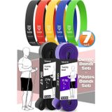 7li MEGA SET 25+35 KG + 5Li Pilates Direnç Bandı Barfiks Lastiği Loop Band Mix Ton