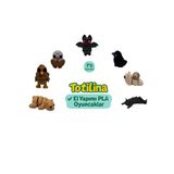 7'li set yarasa karga salyangoz kedi ayı hindi kartal