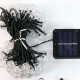 7M 50 Led Gun Isigi Solar Bahce Aydinlatma Dekorasyon Gunes Enerjili