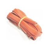 7mm H Class Cam Elyaf Örgü Silikon İzoleli Makaron 5 Metre, Çalışma -60/+250 Derece